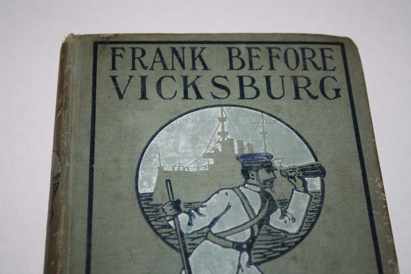 Vtg Frank Before Vicksburg Book Harry Castlemon Civil War Soldier Hardback -H -=