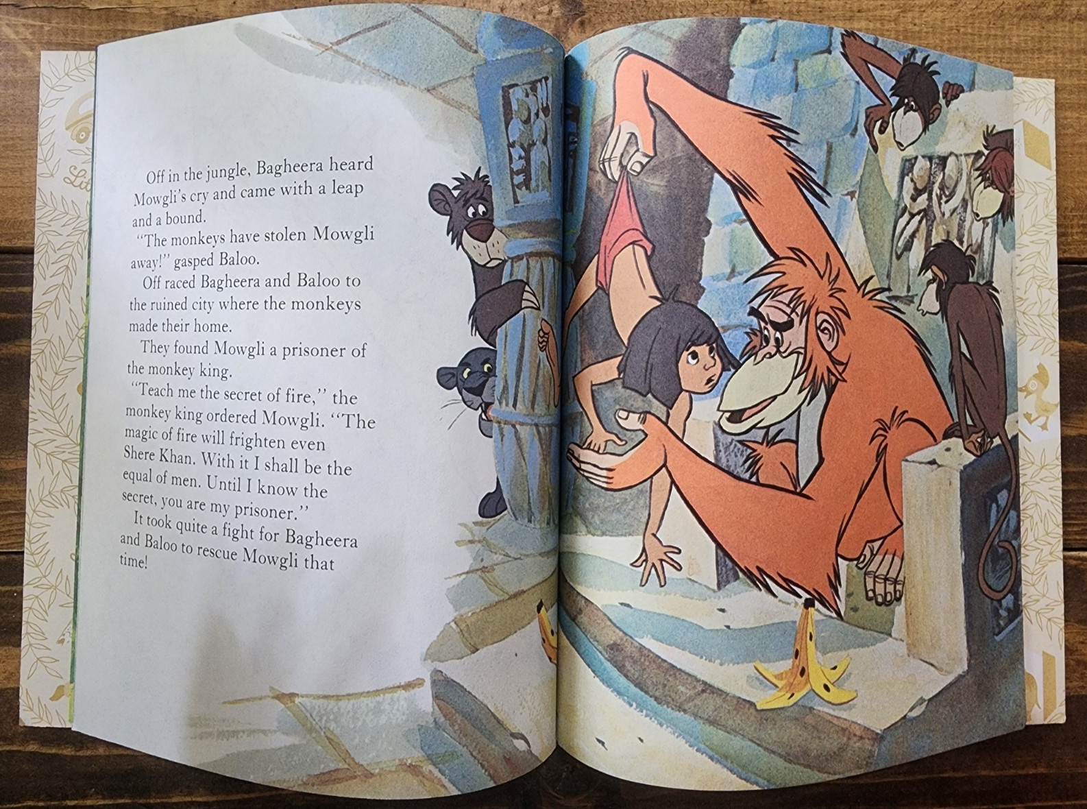 Walt Disney’s The Jungle Book Little Golden Book 1967
