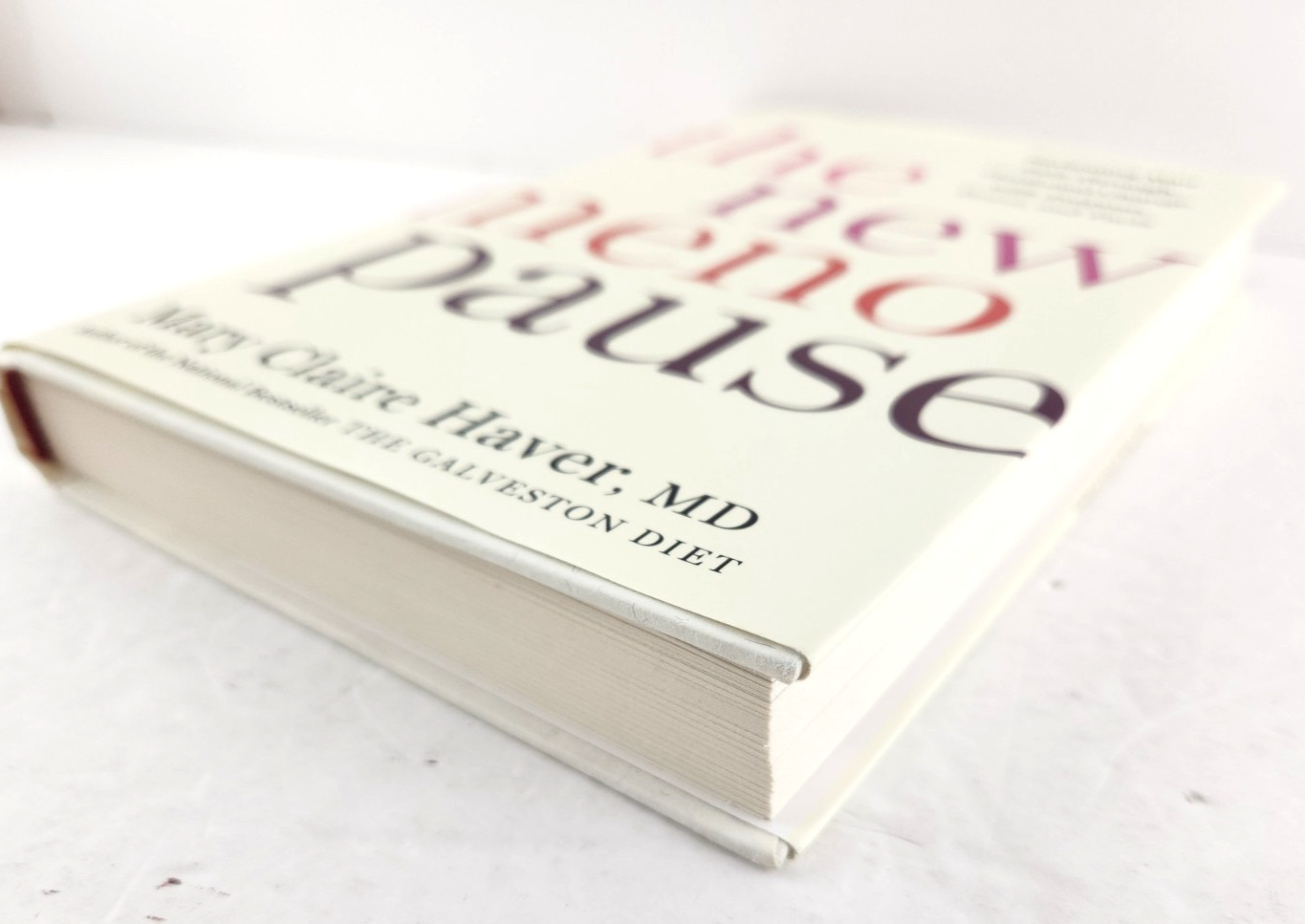 The New Menopause by Mary Claire Haver MD Hardcover Health & Fitness Menopause