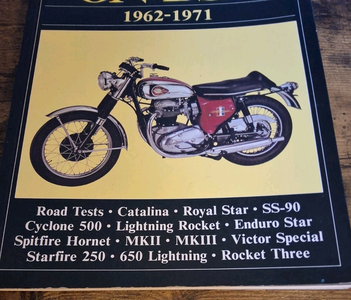 Cycle World On BSA 1962-1971 Book Road Tests Catalina Royal Star SS-90