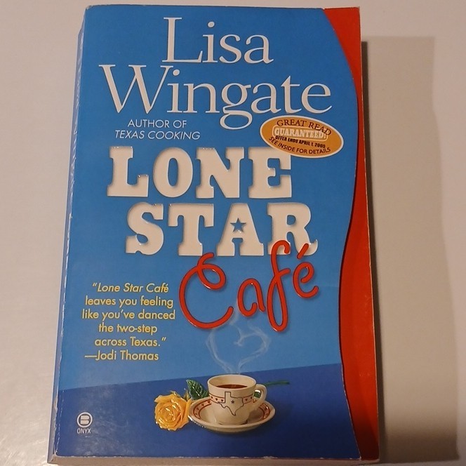 Lisa Wingate Lone Star Café Paperback Romance Fiction Novel Onyx
