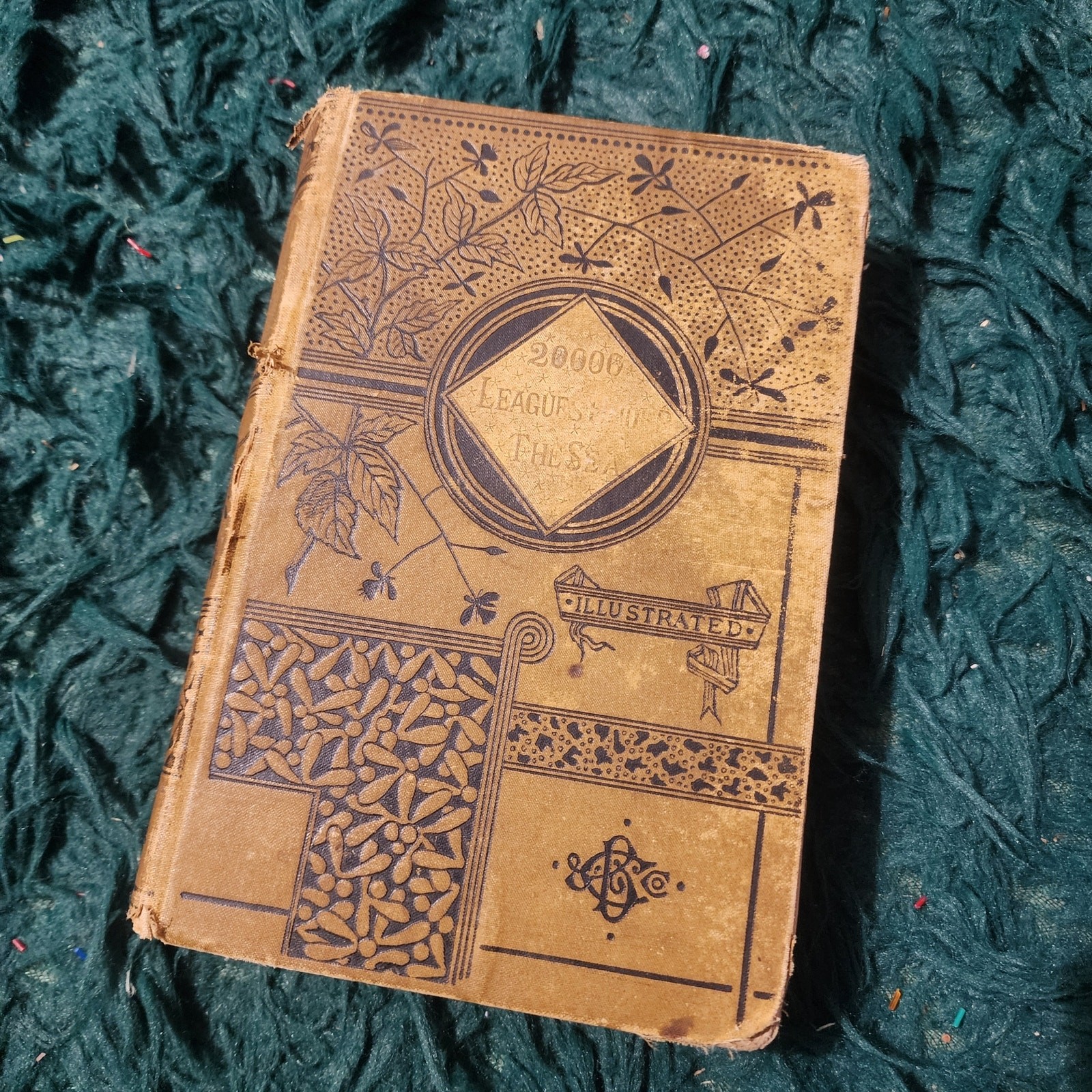 Antique Jules Verne Twenty Thousand Leagues Under the Sea