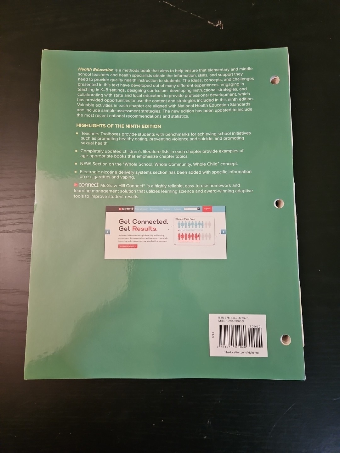 Health Education Elementary and Middle School Applications Loose Leaf VERY GOOD