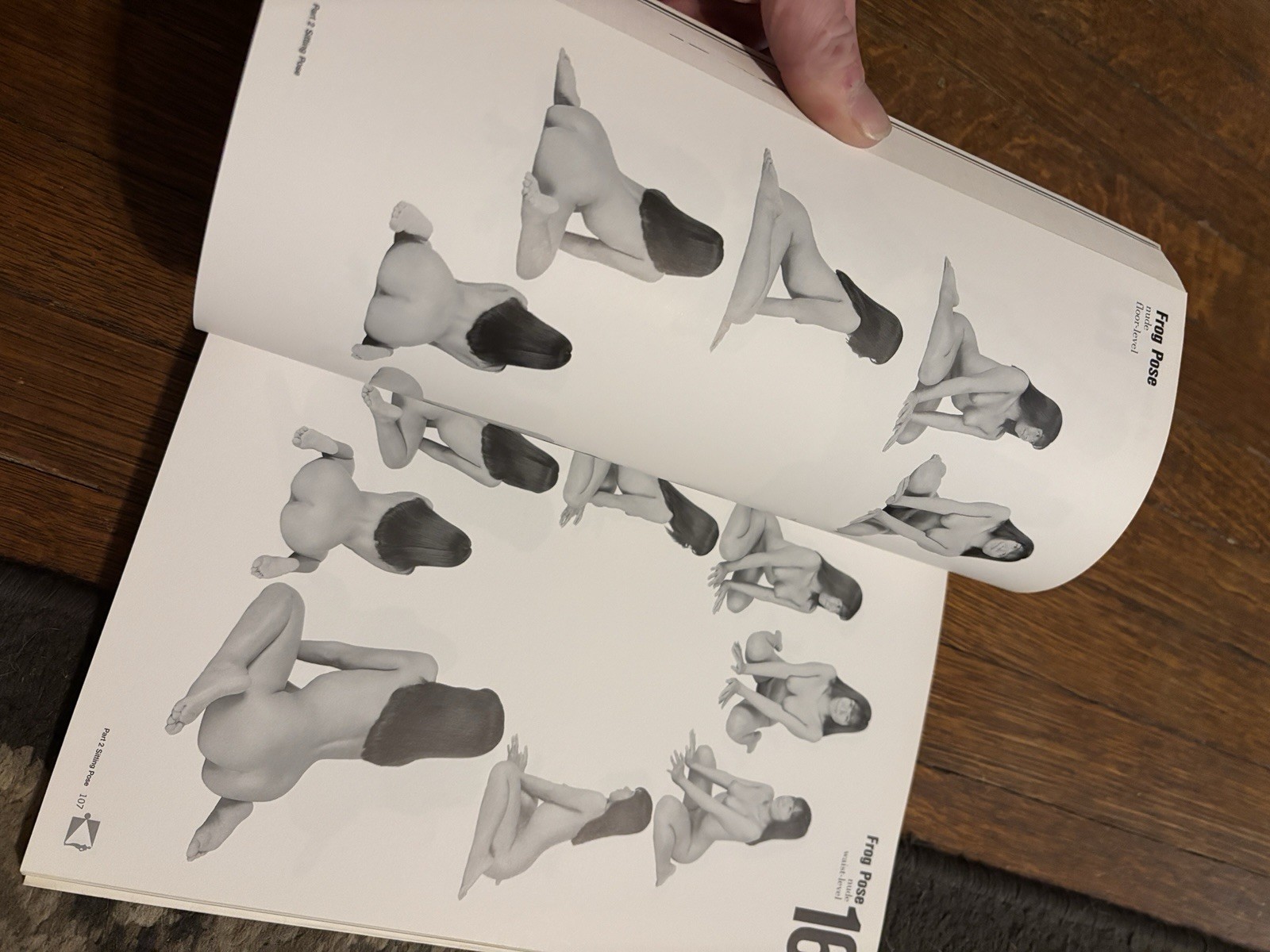 Basic Pose 1152 by Yuko Nakajima Figure Reference Drawing Japanese