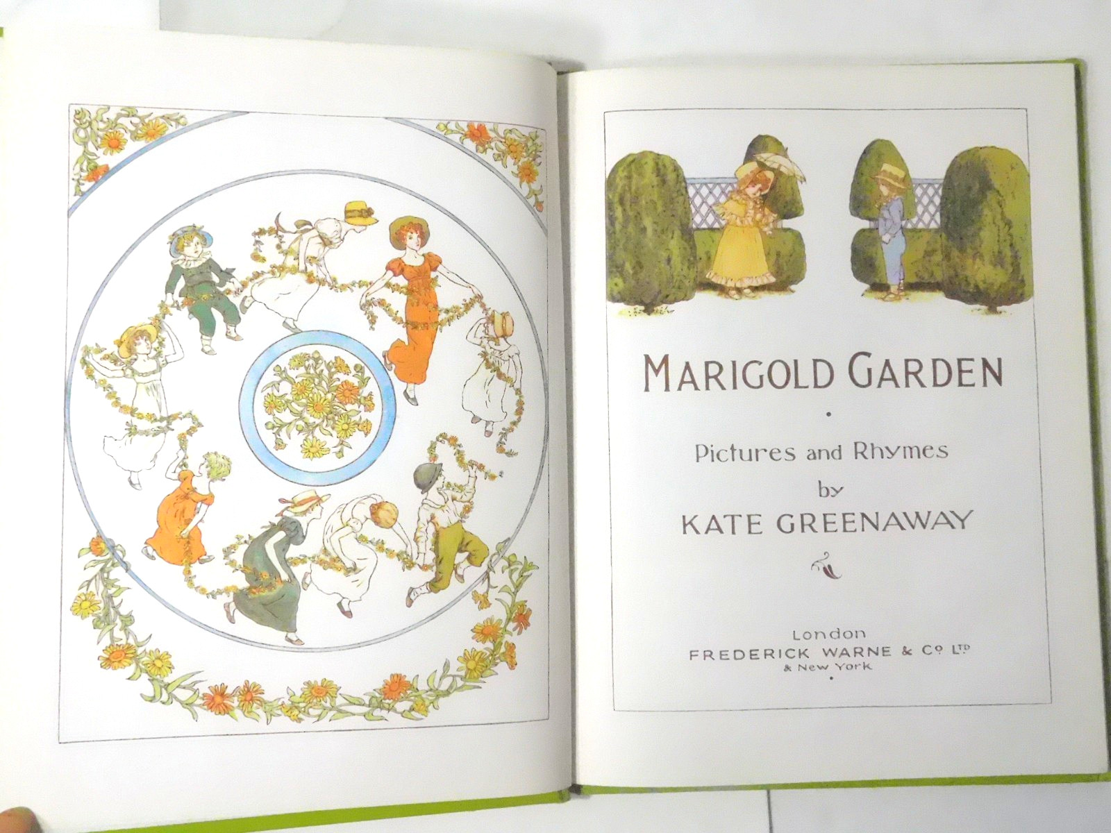 Marigold Garden by Kate Greenaway-Frederick Warne