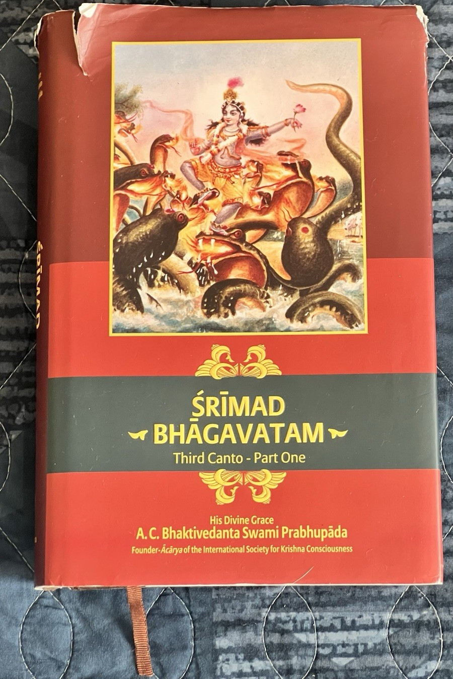 Prabhupada Srimad Bhagavatam Third Canto Part One HC Illustrated DJ BBT