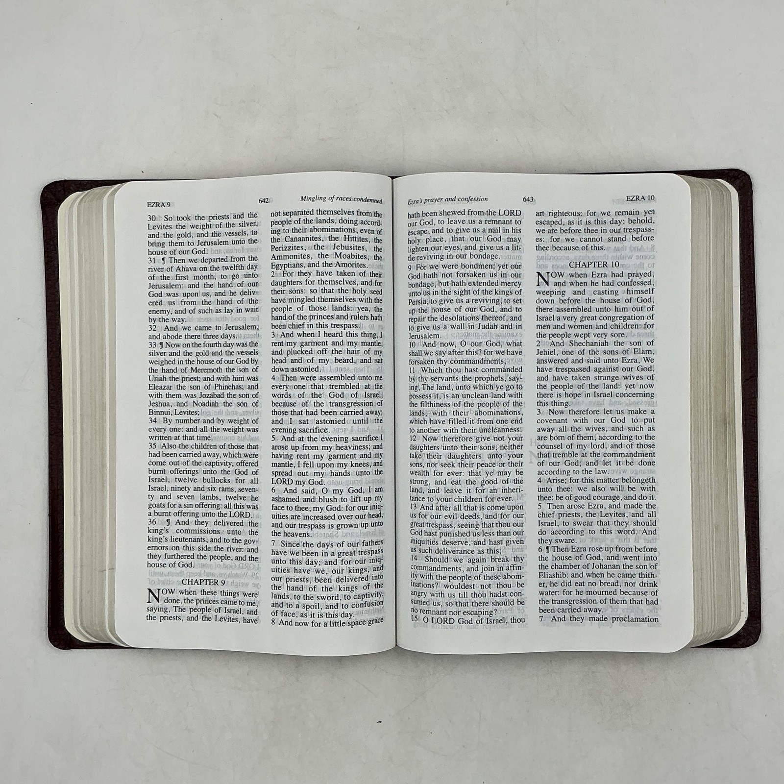 JACK VAN IMPE PROPHECY BIBLE Jack Van Impe Hardcover Faux Leather Burgundy