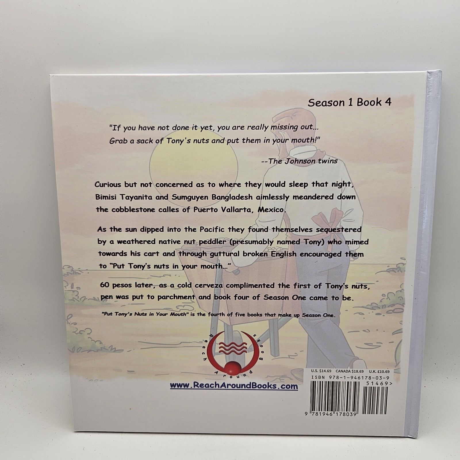 Reach Around Books: Season One Collector’s Box, 5-book Set, Great Condition