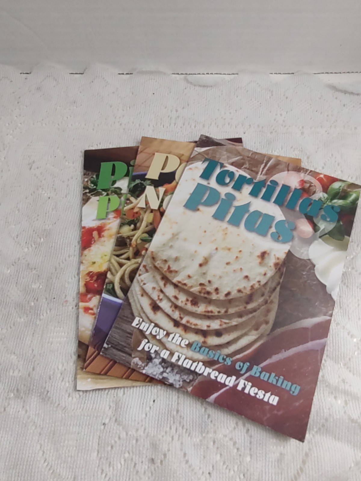 Set Of 3 Contemporary Cook Booklets Brunch Tortillas,Etc. App. 47 Pages Ea
