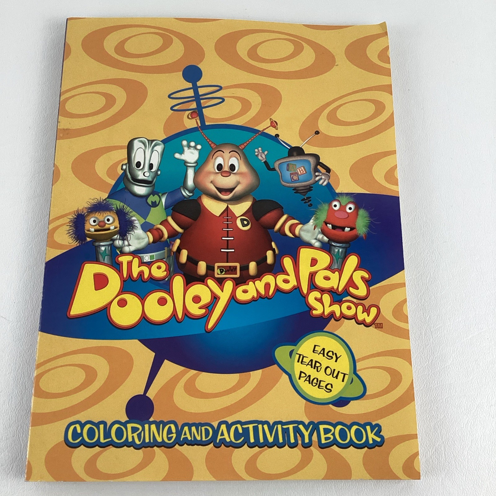 The Dooley And Pals TV Show Coloring Activity Book Games Puzzle New Vintage 2006