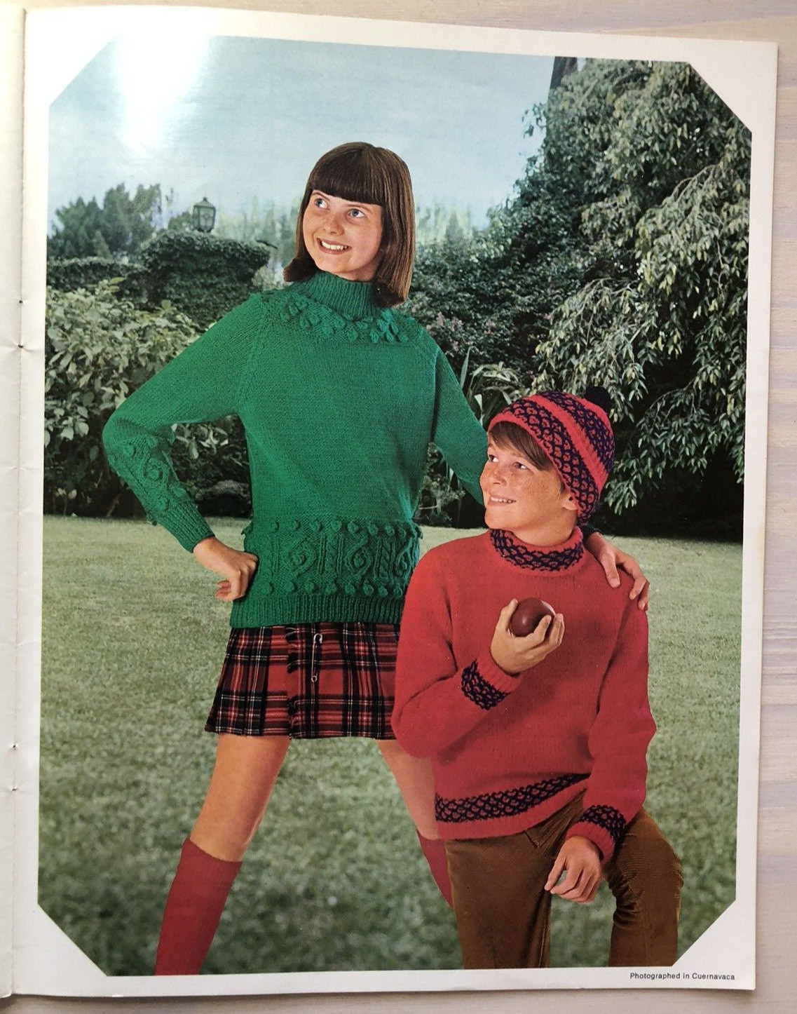Vintage 1969 HAND KNITS FOR YOUNG MODERNS 47 Pages of Groovy Patterns to Knit :)