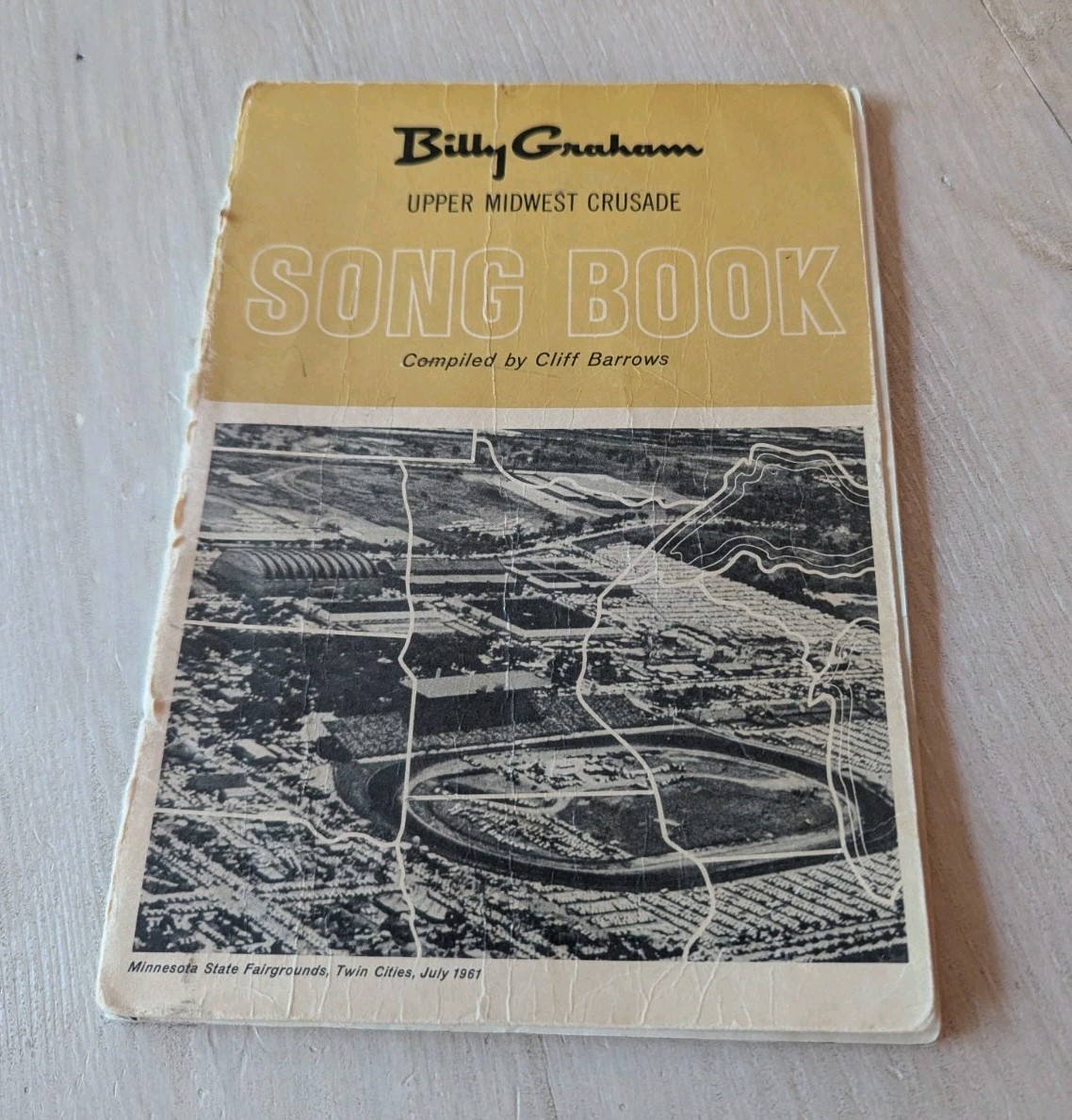 Billy Graham Upper Midwest Crusade Song Book 1961 Minneapolis Minnesota Rare