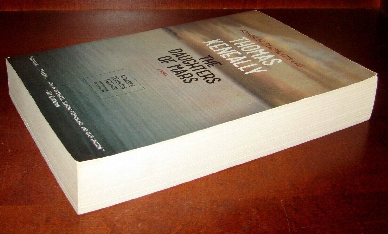 Daughters of Mars Thomas Keneally ARC Advance Reader Copy Atria Books 2013