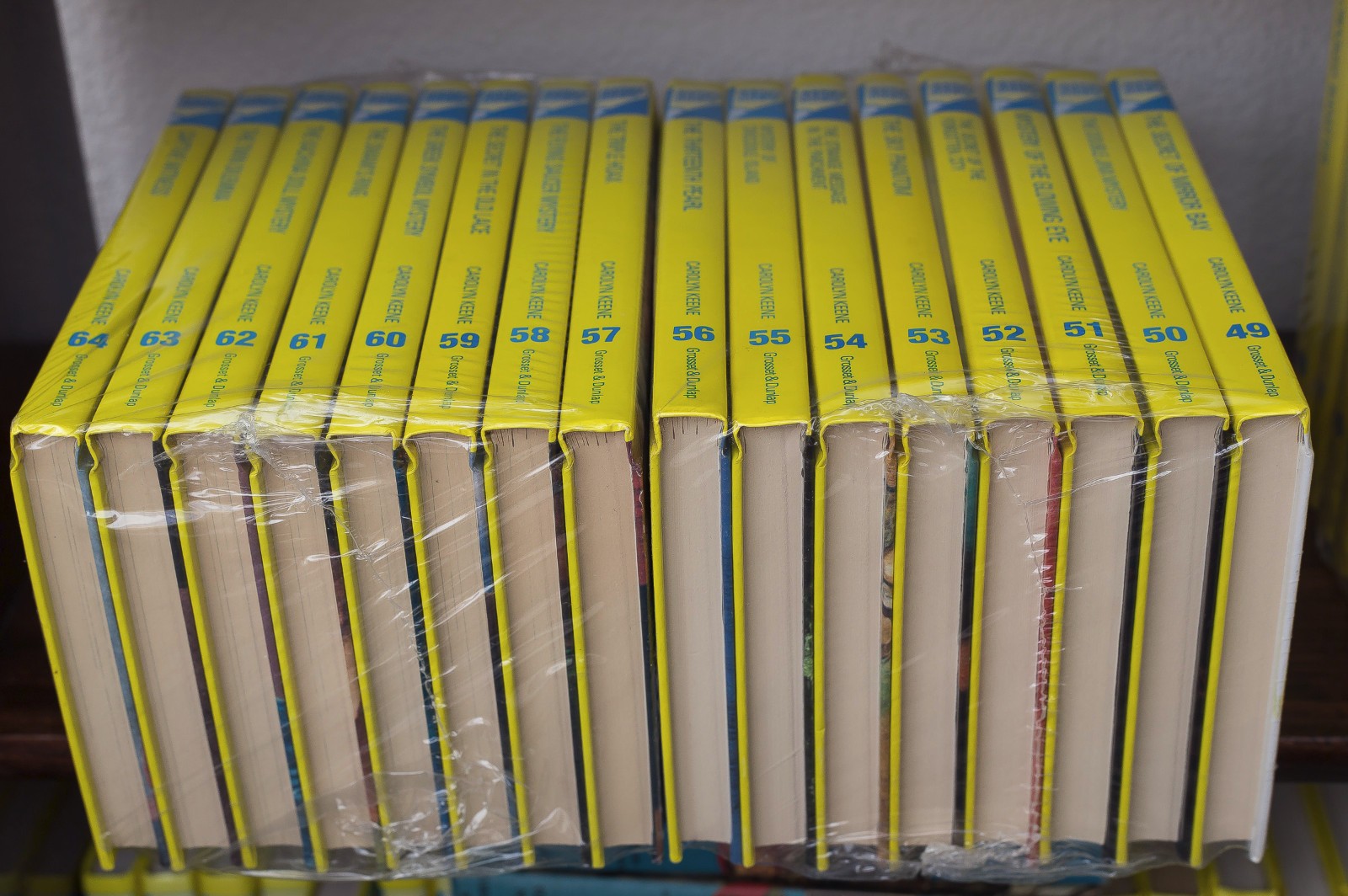 NANCY DREW Mystery Stories Complete Set 1-56 + 57 58 59 60 61 62 63 64 KEENE π