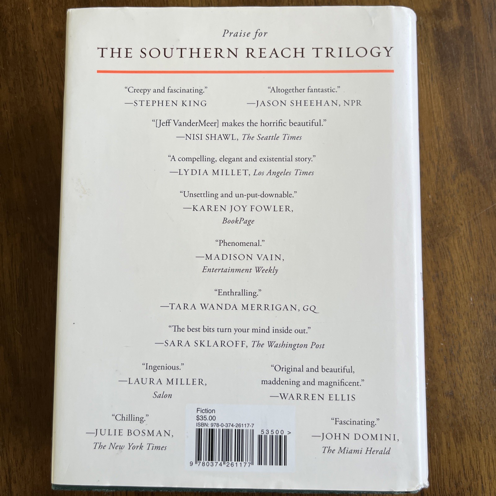 Area X: The Southern Reach Trilogy (2014, HC) Jeff VanderMeer VG FIRST EDITION