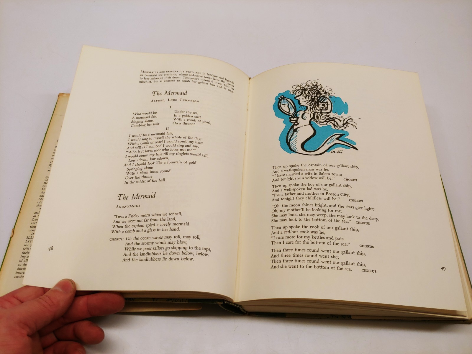 2x Poetry Books For Children HCDJ, Oxford Book & Illustrated Treasury – AS SHOWN