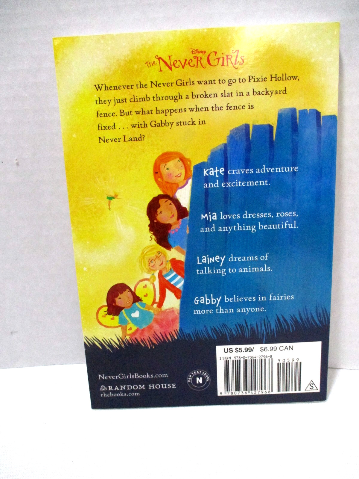 The Never Girls Kiki Thorpe First Four in Series Fantasy Fairy PB Ages 6-9