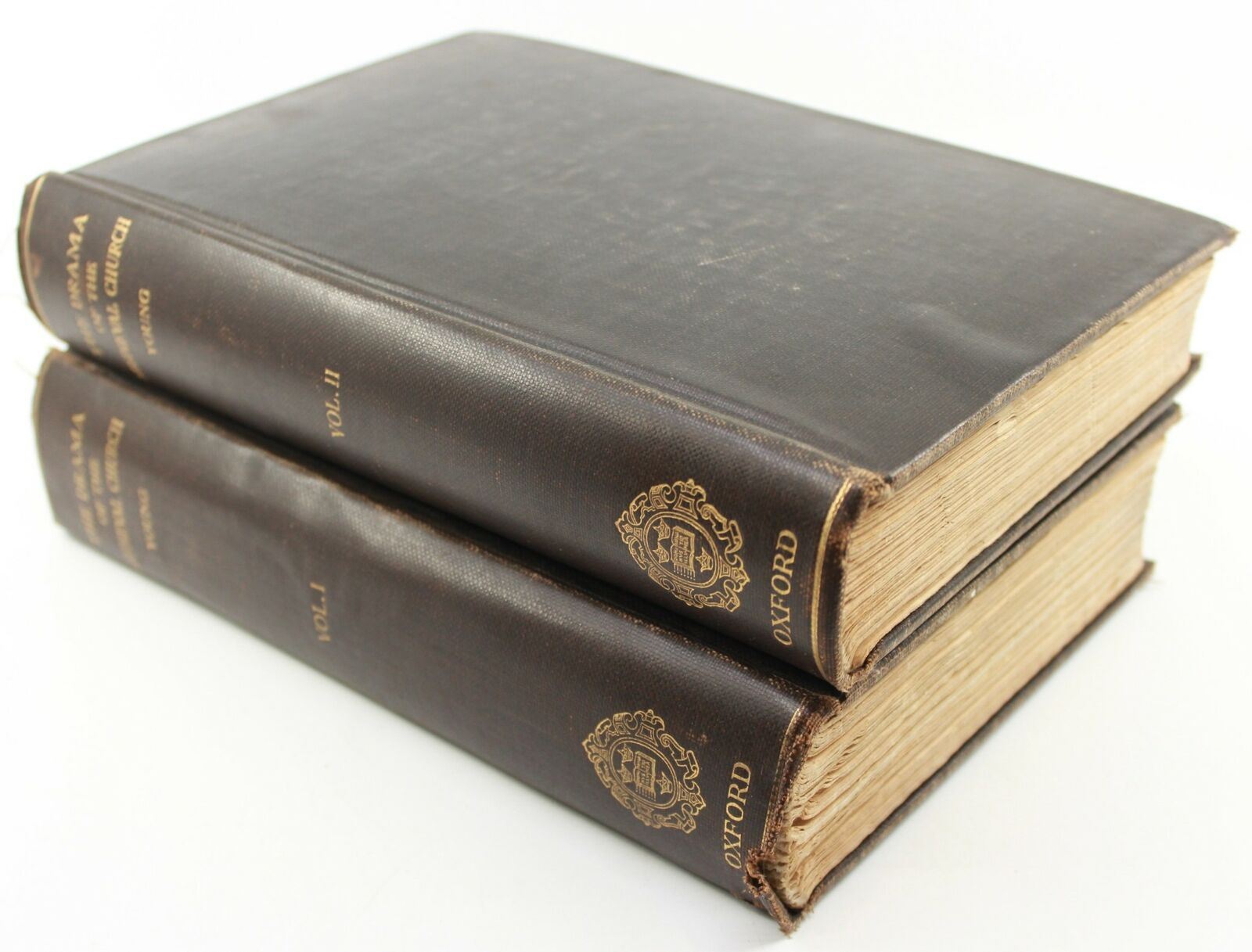MEDIEVAL CHURCH Plays 1933 First Edition DRAMA Yale Liturgy Nativity Complete 2v