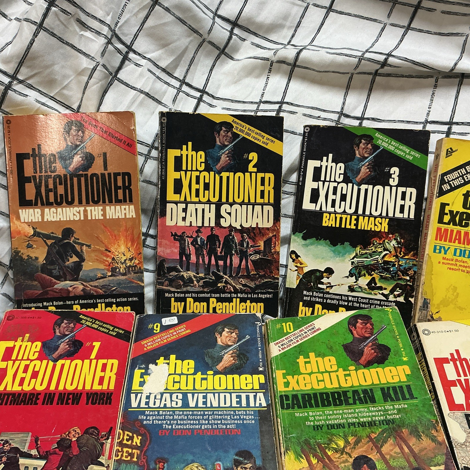 The Executioner Series By Don Pendleton first Printing 1969 Books 1-38