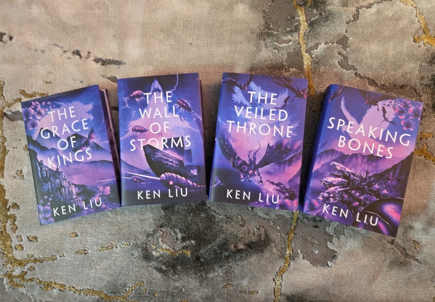 The Dandelion Dynasty Midnight Edition SIGNED by Ken Liu via Broken Binding