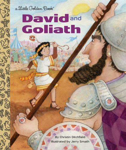David and Goliath; Little Golden – 9781524771096, hardcover, Christin Ditchfield