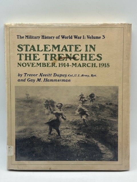 The Military History Of WW1 By Trevor Nevitt Dupuy Lot Of 8 (Ex-Library)
