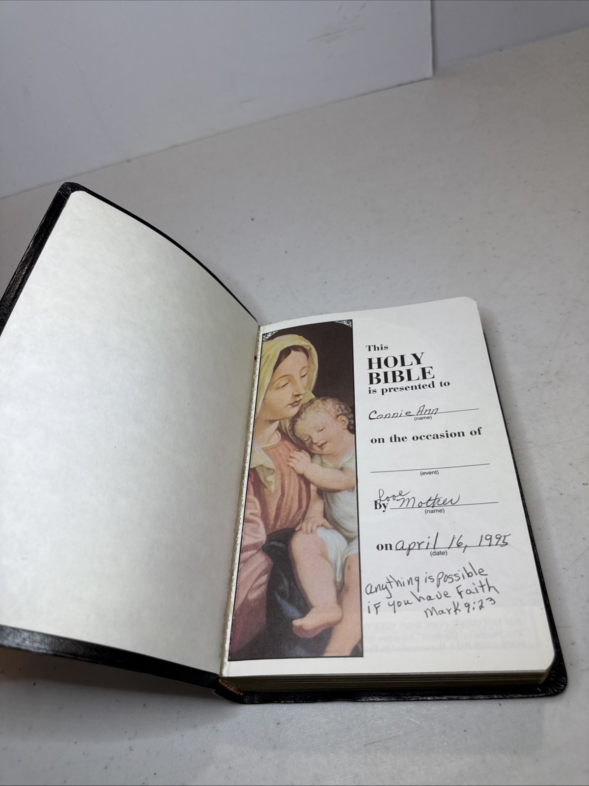 The New American Holy Bible 1991 Catholic Edition 9053 Copyright 1987