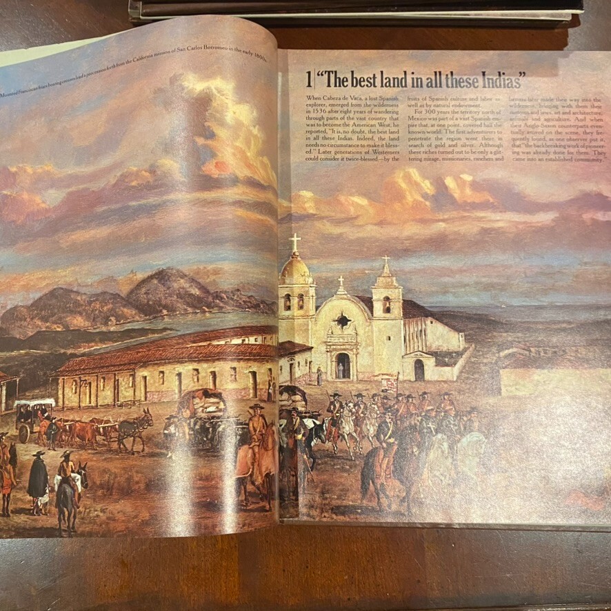 The Old West Series – Time Life Books 10/26 Volumes – 70s Leather Feel – HISTORY