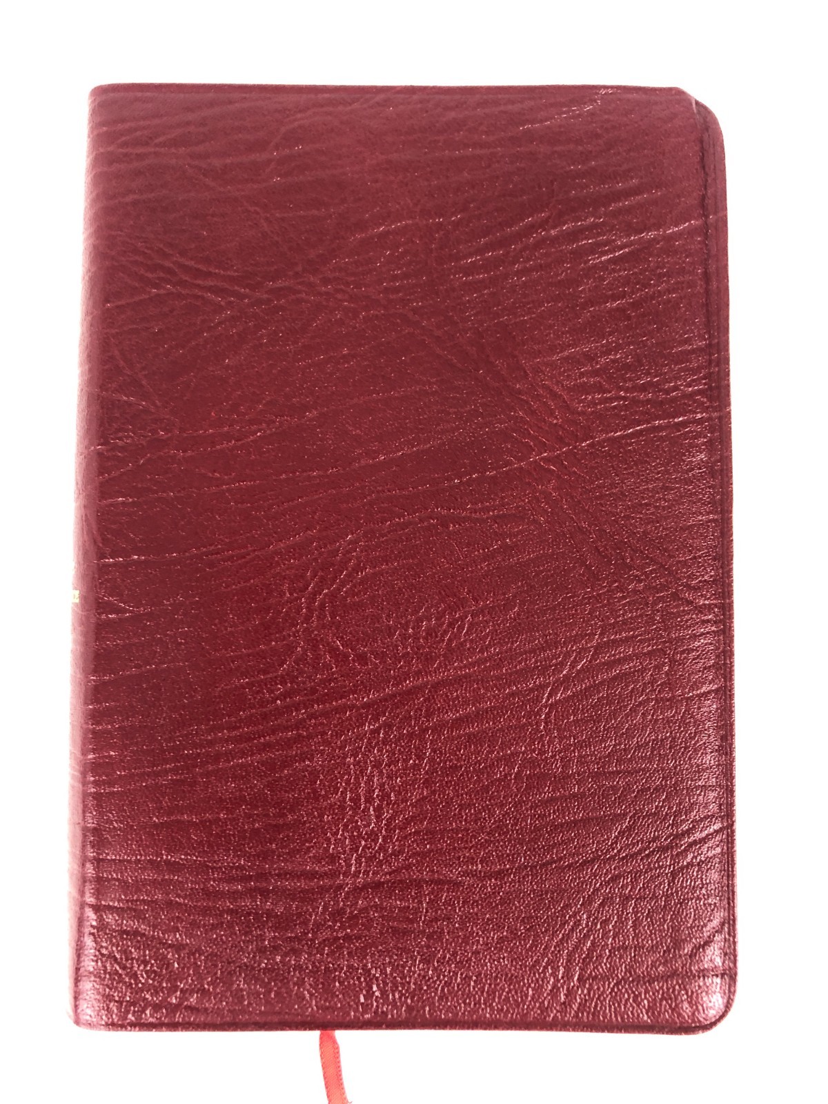 *gorgeous AMG Holman 1970s KJV Verse Reference Bible Genuine Leather UK print VG