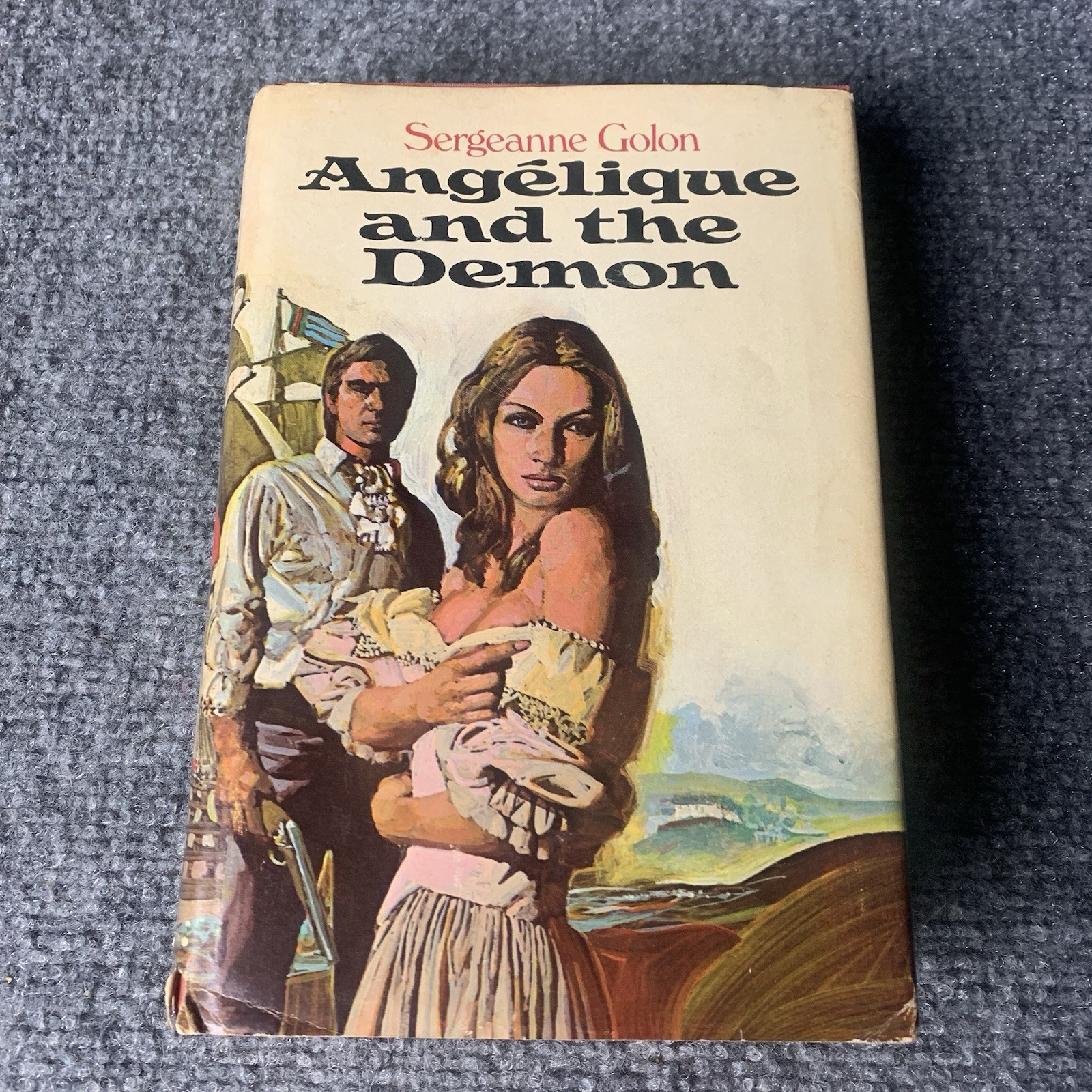 Angelique and the Demon by Sergeanne Golon Hardcover, Book, Vintage 1973