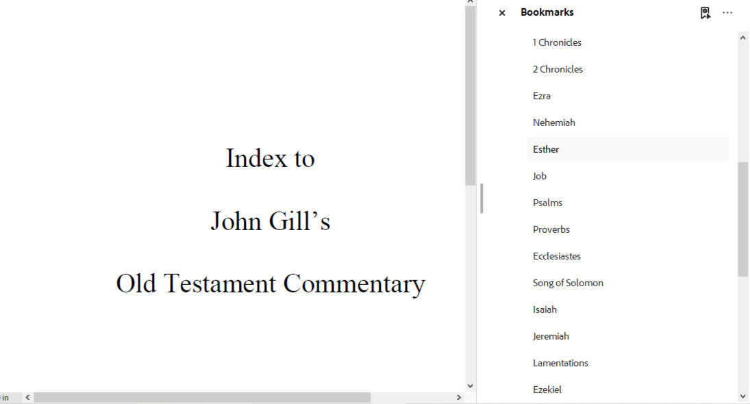 John Gill’s Exposition on the Entire Bible – All 66 Volumes (PDF E-Books) CD-ROM