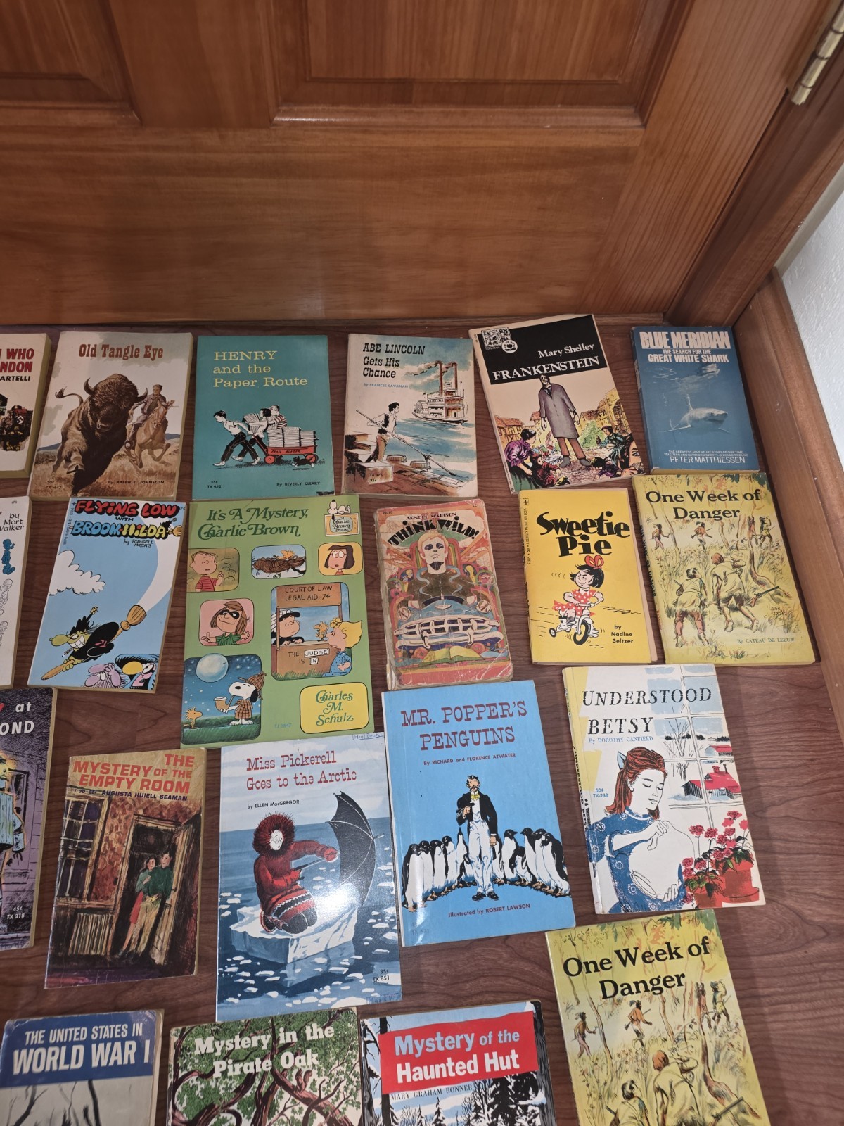 Lot of 68 Vintage Scholastic Bantam Paperback Kids Books 1960s 1970s SBS TX PB