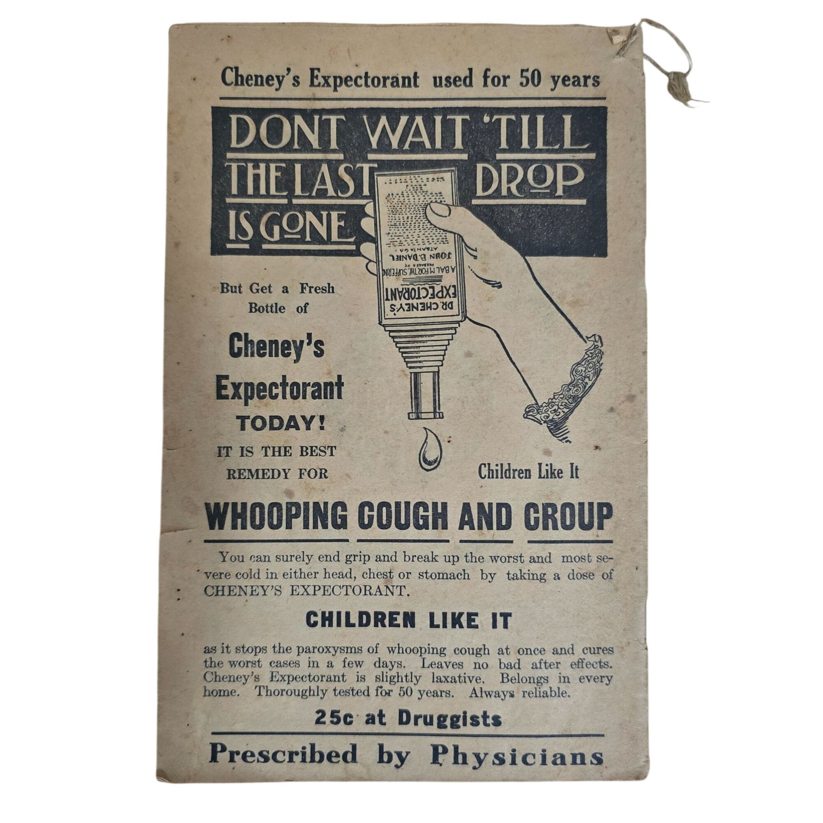 Vintage Grier’s Almanac Lot 1910-1918 WWI Era Southern Advertising Ephemera
