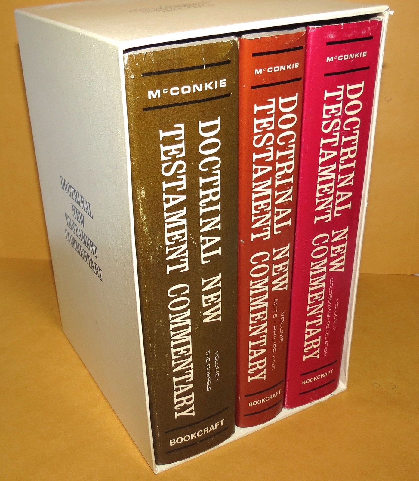 DOCTRINAL NEW TESTAMENT COMMENTARY – 3 VOLUME SET – Complete 3 Volume Set [Hard