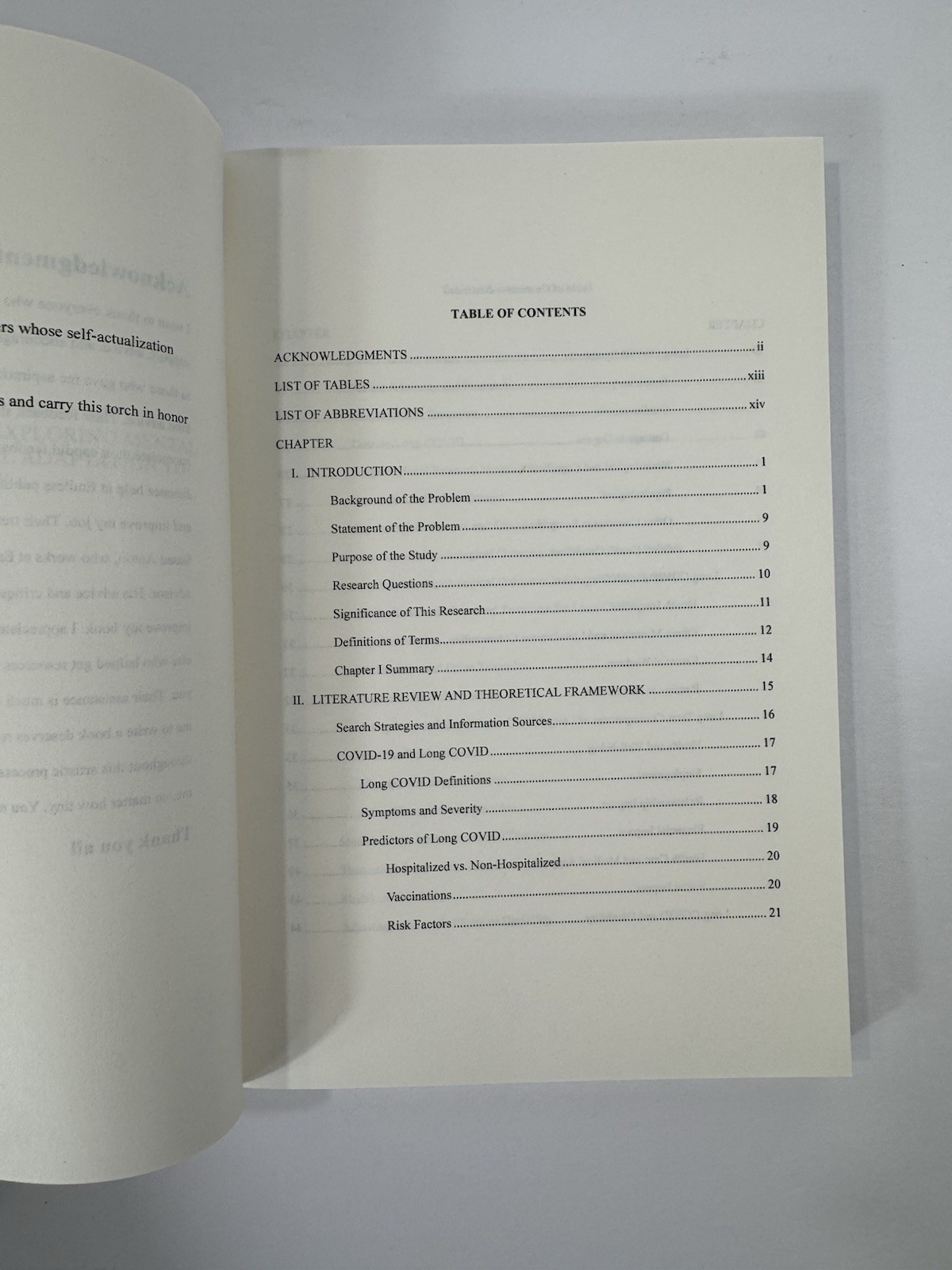 A Phenomenology Study Exploring Mental Health and Psychosocial Adaptation to