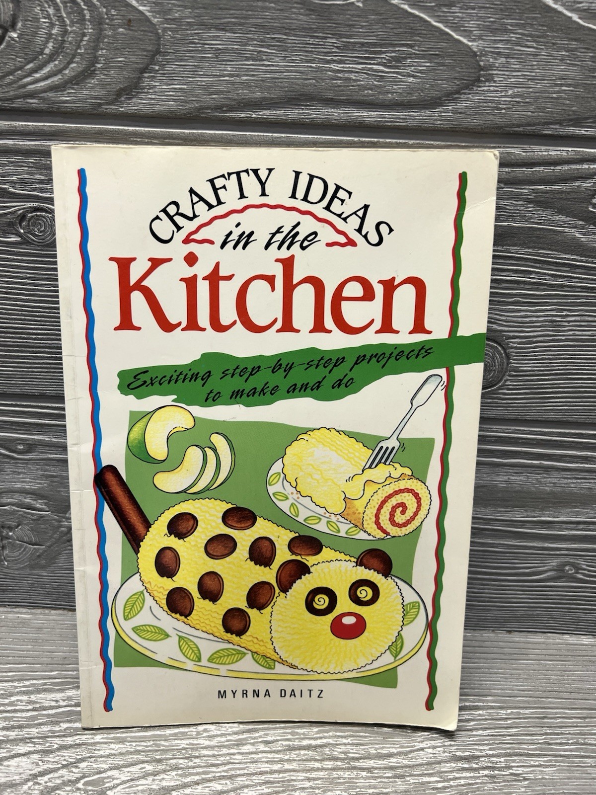 Crafty Ideas In the Kitchen Paperback 1993 Craft Book United Kingdom RARE
