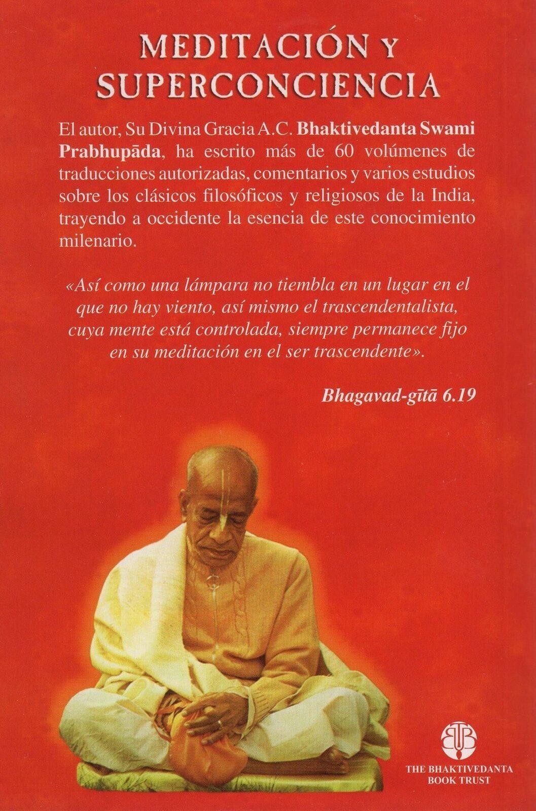 Meditación y Superconciencia by A. C. Bhaktivedanta Swami Prabhupada