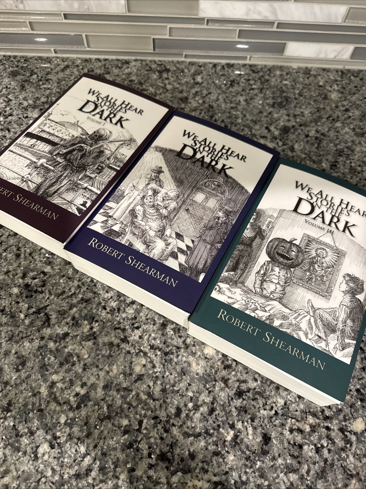 We All Hear Stories in the Dark Robert Shearman Horror 3‑Vol PS Publishing Set