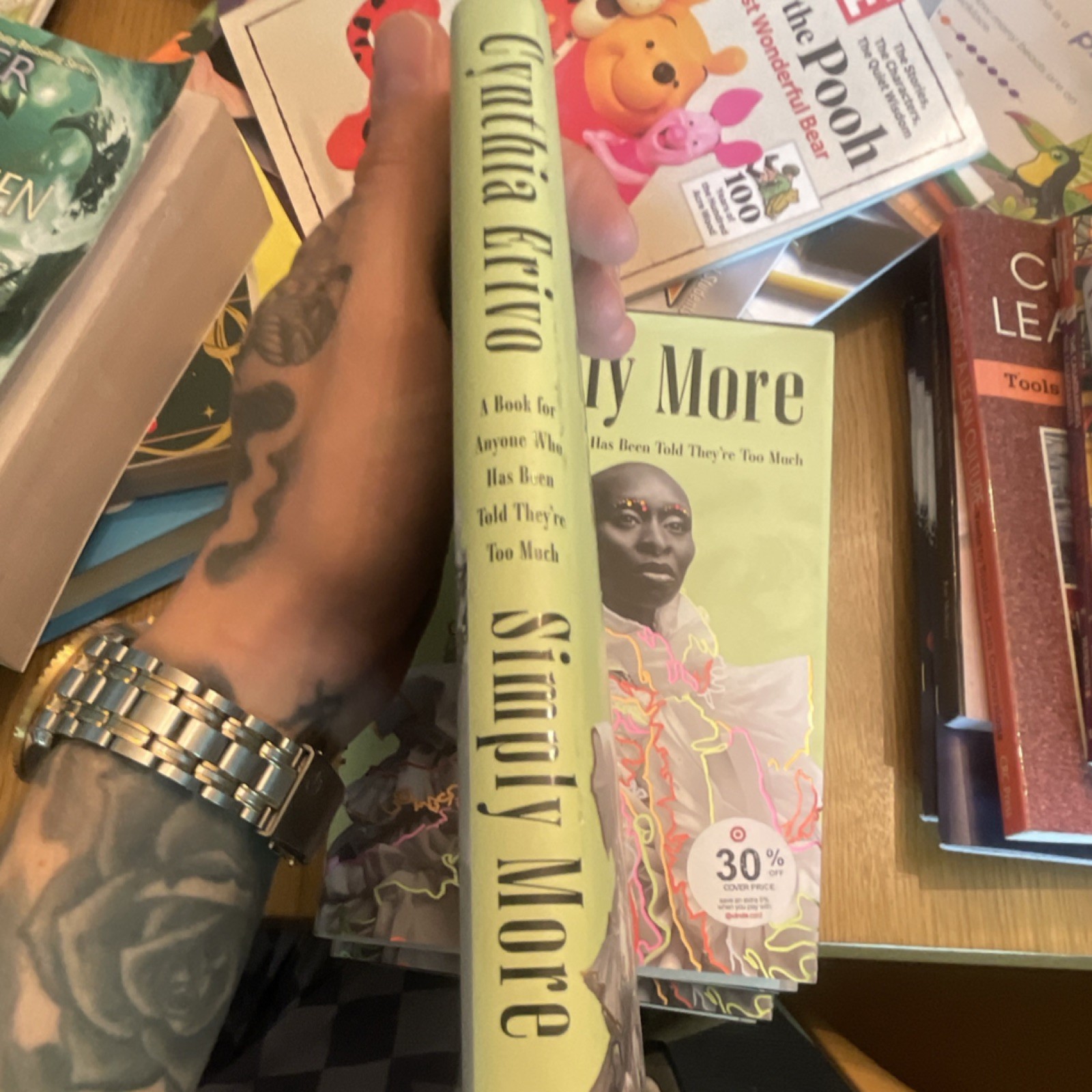 Cynthia Erivo Simply More Flatiron Books 2025 Hardcover Biography Women