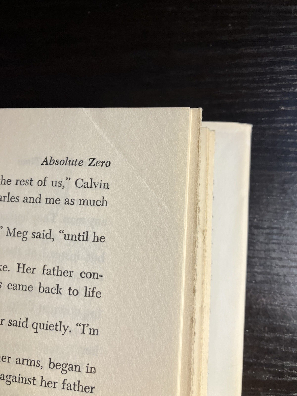 A Wrinkle In Time Madeline L’Engle ⓒ 1962 Thirty-fifth Printing 1976 HC/ DJ