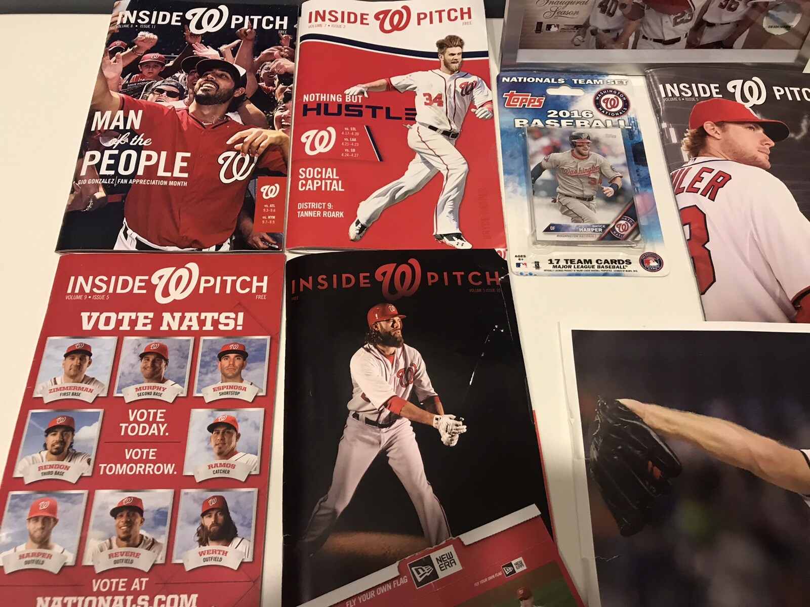 Washington Nationals Rally Towels And Miscellaneous Memorabilia Jayson Werth