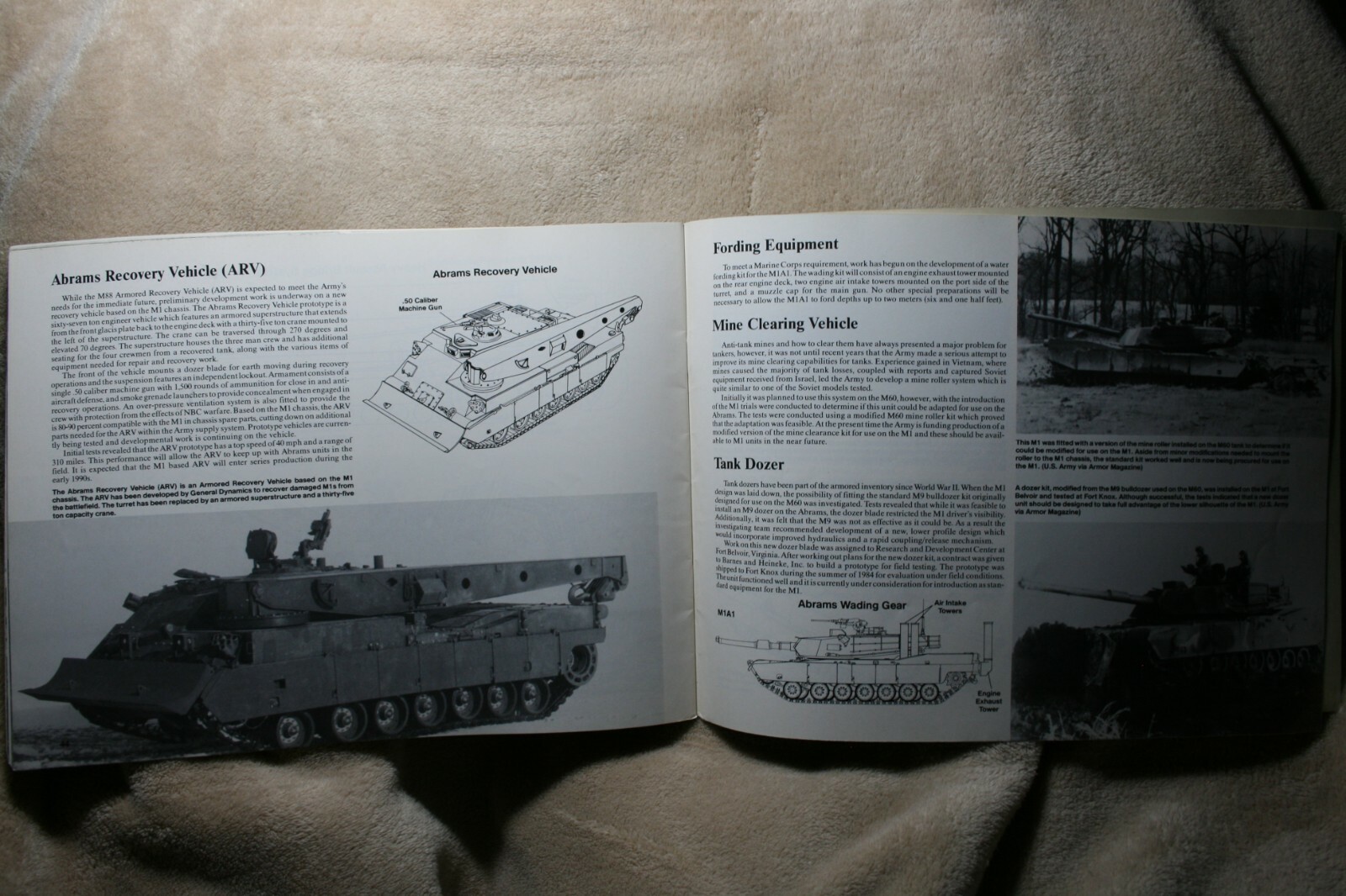M1 Abrams MBT Squadron Signal Book # 2026 Good Condition