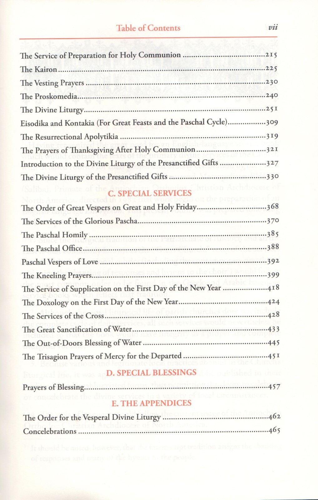 The Liturgikon Book of Divine Services for the Priest 3ed -Antiochian OutOfPrint