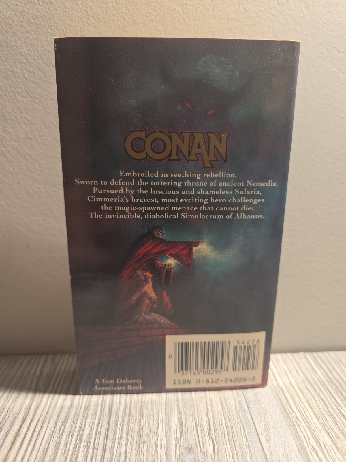 Vintage Conan the Barbarian Robert Jordan 4 Book Boxed Set Tor Fantasy Paperback