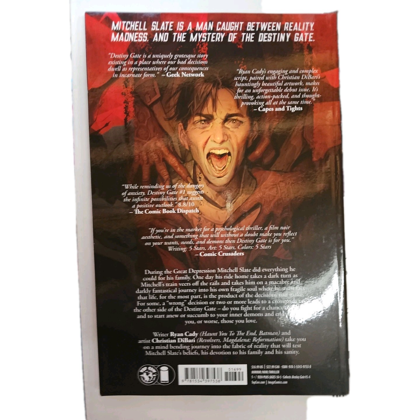 Destiny Gate (Image Comics) Ryan Cady NEW