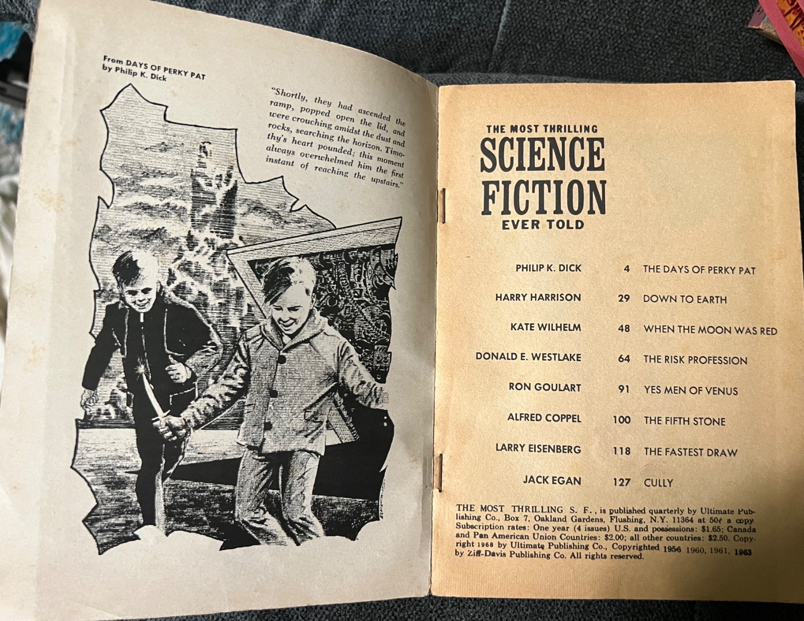 The Most Thrilling Science Fiction Ever Told-Summer 1968 Edition