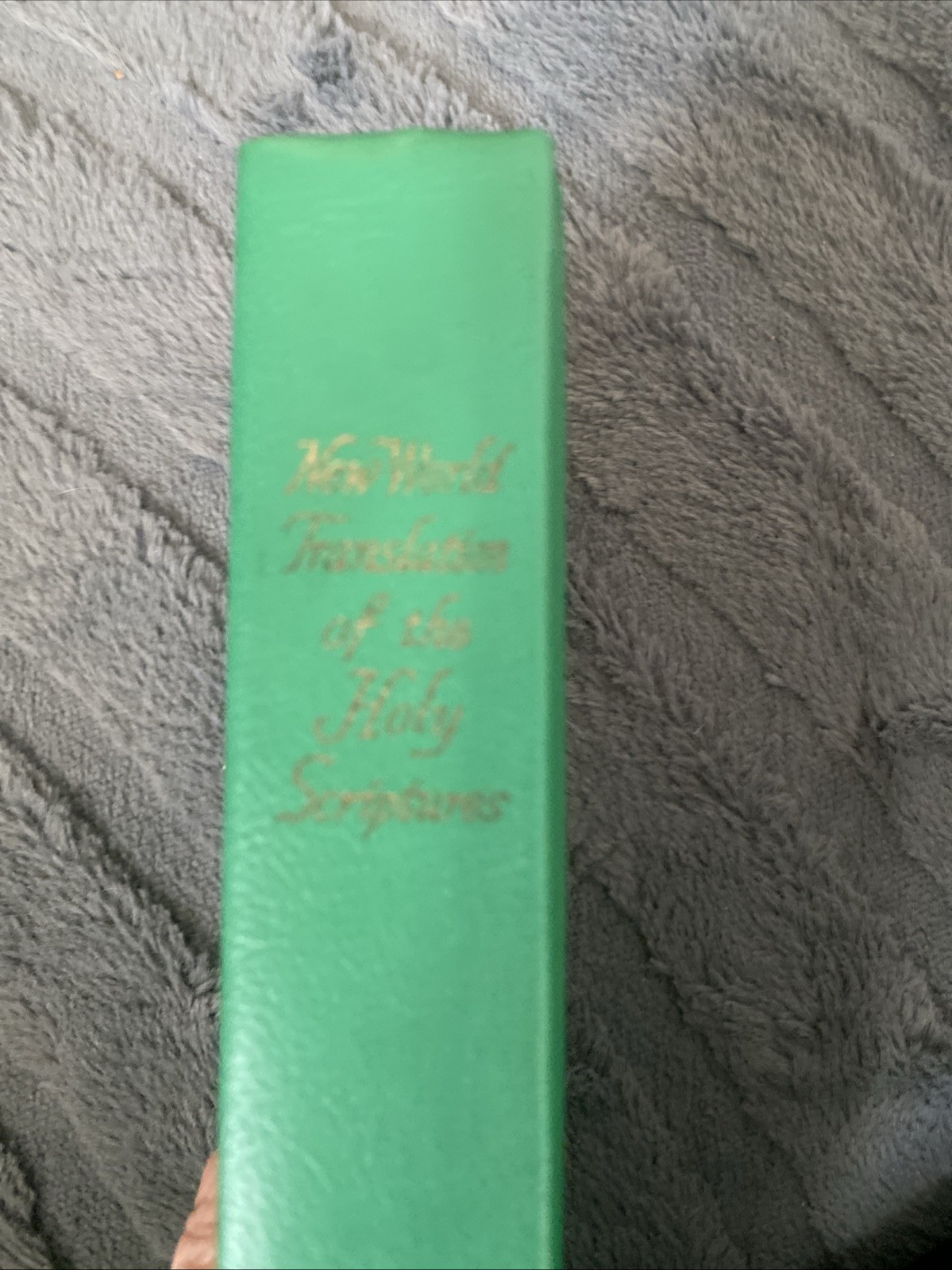 1970 New World Translation Of The Holy Scriptures green Watchtower 3rd Print