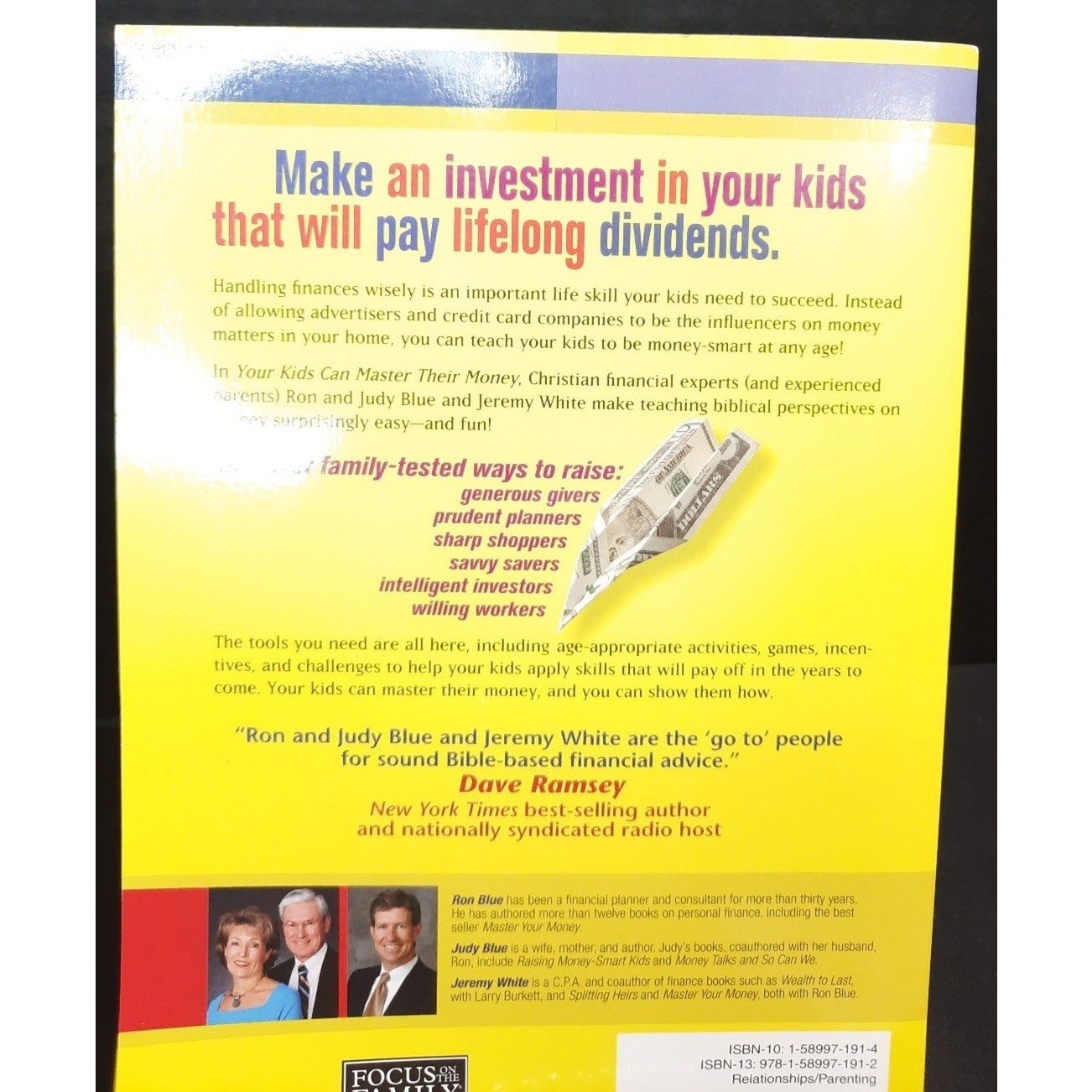 Your Kids Can Master Their Money by Ron & Judy Blume & Jeremy White Book 2006