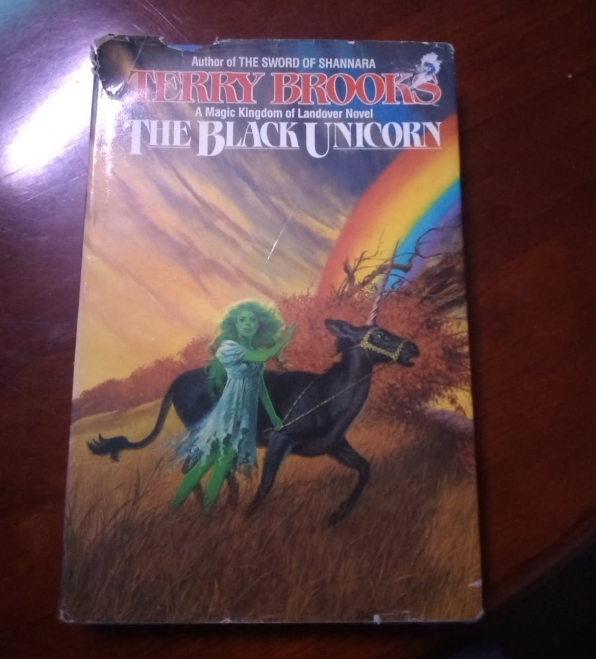 The Black Unicorn By Terry Brooks/ Vintage 1987 Edition