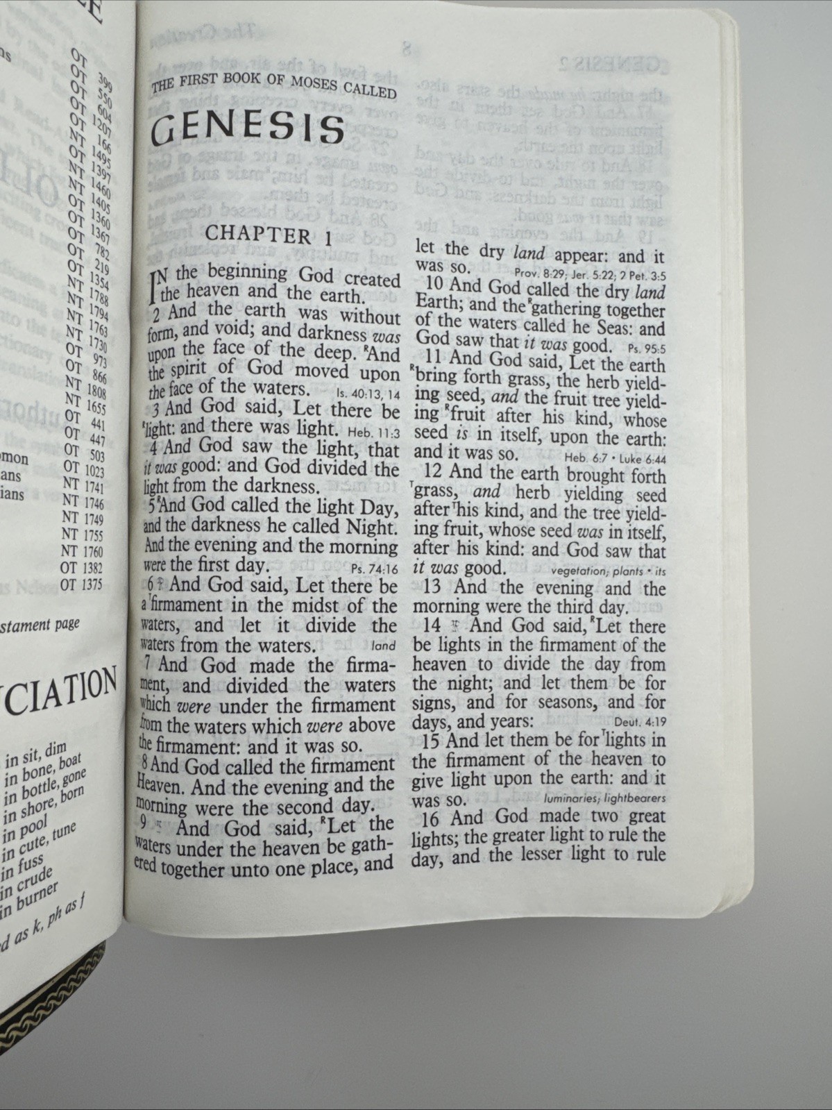 Nelson Giant Print Bible KJV Bonded Leather (Open Box) 544 Black -SHIPS FREE!